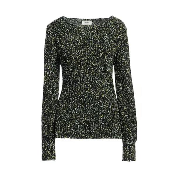 NEW B.YU speckle sweater in green - Picture 4 of 6